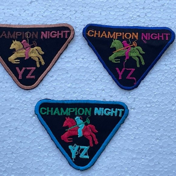 Lot of 3 Iron on Patches for Jackets Jeans Clothes Craft Embroidry Patches - Picture 3 of 8